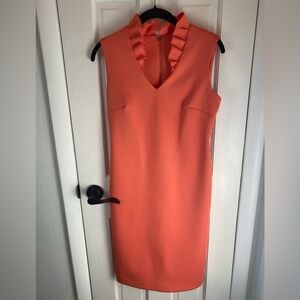 Calvin Klein Peach Sleeveless Dress